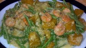 Pour water, add kalabasa and simmer while covered for 10 minutes. Coconut Milk Squash String Beans Pinoy Recipe Ginataang Kalabasa Sa Sitaw Youtube