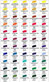 Golden Acrylics Color Chart Www Bedowntowndaytona Com