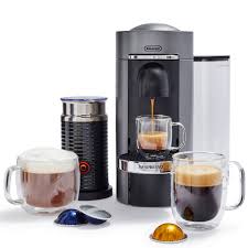 Designed for use with nespresso vertuo capsules only. Nespresso Vertuoplus Deluxe By De Longhi With Aeroccino3 Frother Sur La Table