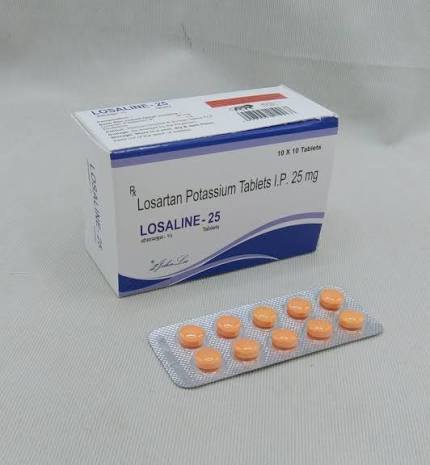 Losartan 100mg Tablet at ₹ 265/stripe | Thane | ID: 2854569523762