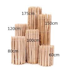 Staketenzaun 120cm Aus Edelkastanie Lattenabstand 4 5cm Kastanienzaun Zaun Gartengestaltung Ideen