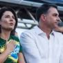 Flávio and Michelle Bolsonaro Reconcile After Public Disagreement, Campaign Faces Challenges
