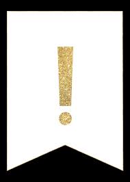 The pictures of your signsallday contributor and photographer giacinta pace had an idea to highlight some of the similar themes seen each month. Gold Free Printable Banner Letters Paper Trail Design