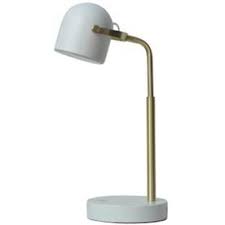Allen Roth 15 5 In White Led W Dimmer Desk Tl20245 Led Light Bulb Led Bulb