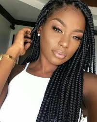 Half up black braid hairstyles. Pin Aaliyahh466 Braids For Black Hair Braided Hairstyles Cool Braid Hairstyles