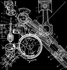 Technical Drawingxa Vector On Vectorstock Technical Drawing Technical Illustration Mechanical Art