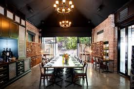The private dining room offers a sleek, modern interior with excellent views of the 'gasometer', private wait staff and a full av system for all your event needs. Private Dining Moda