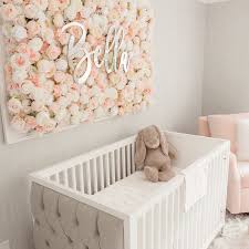 I'm loving this vintage floral inspiration that feels fresh with lots of white! 490 My Baby Nursery Ideas Baby Nursery Nursery Baby Room