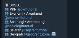 Check spelling or type a new query. Grup Telegram Pkn Ekonomi Sosiologi Sejarah