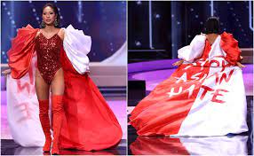 Los trajes típicos de miss universo 2021 con inesperado pero fuerte mensaje. Lx16daogcw6emm