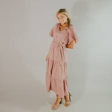 Dresses Modest Maxi Dress Blush Maxi Dress Surf Dress
