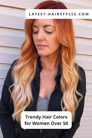 First, it's time to leave monotone color at the salon door and embrace warm highlights. Pin On Trendy Hair Colors For Women Over 50