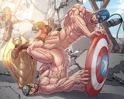 Captain America & Soldier Boy (BlitzTurner) - Gay Porn Comic