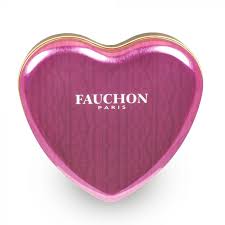 Assortment Of 15 Dark And Milk Chocolate Hearts Fauchon Paris