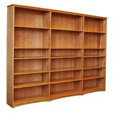 Cherry Wood Bookcase Triple Cherry Bookcase Pcktjwr Italian Furniture Living Room Oak Furniture Living Room Modern Wood Furniture