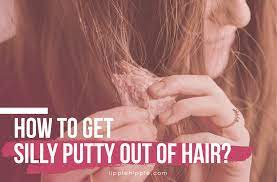 Oh and i reccomend the spray thats supposed to keep knots out. How To Get Silly Putty Out Of Hair