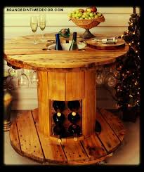 10 Idees Pour Detourner Une Bobine De Chantier Touret En Bois Inspiration Et Astuces De Detournement En Table Idees De Decor Diy Maison Tables A Tiroir