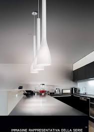 lampadario sospensione moderna per isola penisola cucina vetro bianco :  Amazon.it: Illuminazione