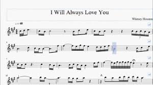 I Will Always Love You Flute Sheet Music By Sheet Music