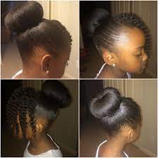Bun Life Cute Simple Style For A Wedding Or Any Special Occasion Little Girl Hairstyles Hair Styles Girl Hairstyles