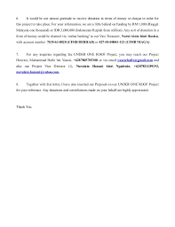 Savesave contoh surat mohon sumbangan for later. Contoh Surat Mohon Sumbangan Syarikat Contoh Surat