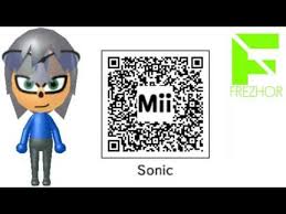 Question3ds cia qr codes (self.roms). Mii Maker Sonic The Hedgehog Mii Free Giveaway Qr Code Nintendo 3ds Wiiu N3ds Miitomo Mii Qr Codes Tomodachi Life Qr Code Life Code