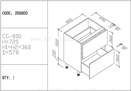 However you should always work with the dimensions that are supplied by your kitchen cabinet manufacturer. House Hold Products Standard Size Furniture Kitchen Cabinet Sets N ï½Œfurniture