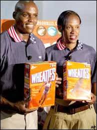 100 metri, 200 metri, salto in lungo e staffetta 4x100. Espn Com Page 2 Wheaties Box Anna Vs Maria