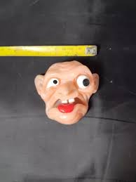 VINTAGE TOBAR FLEXIFACE Gross out Ugly 1980s Finger Hand Puppet Mad Balls  KO $19.99