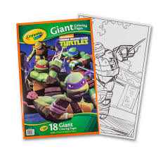 February 1, 2017 by montgomery peterson. Giant Coloring Pages Teenage Mutant Ninja Turtles Crayola