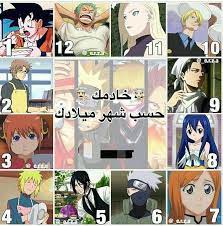 pin on حسب شهر ميلتدك