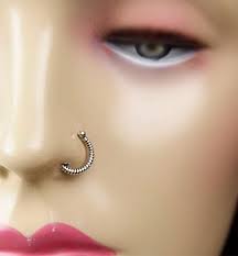 Various Nose Piercing Ring Models For Girls