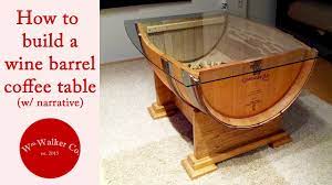 You can make adjustments using a jigsaw or a a flap sander on an angle grinder. How To Make A Wine Barrel Coffee Table W Narrative Youtube