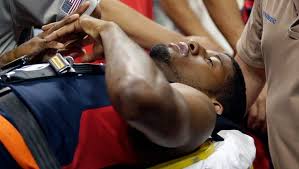 Paul george says his toe and mental game is in a good place. Paul George Suffers Gruesome Right Leg Injury