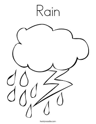 Free printable rain coloring pages for kids that you can print out and color. Rain Coloring Page Free Kids Coloring Pages Coloring Pages Colouring Pages