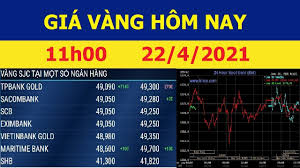 Vàng thế giới tăng khoảng 10 usd mỗi ounce trong phiên giao dịch cuối tuần kéo giá vàng trong nước đi lên, hiện giao dịch quanh ngưỡng trên 57 triệu đồng/lượng. Gia Vang Hom Nay Ngay 22 4 2021 Gia Vang 9999 Gia Vang Sjc Hom Nay Youtube
