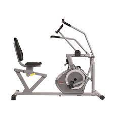 I am 63 and casually bike to stay in shape. Magnetic Recumbent Exercise Bike With Arm Exercisers Monitor