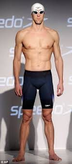 They created a holographic (visually generated) video of michael phelps wearing the suit which was displayed in london, sydney, new york, and tokyo on the day of the suit's release. So You Re Not Boycotting This Swimsuit Then Michael Phelps Is Joined By Natalie Coughlin To Model New Speedo Fastskin3 Daily Mail Online