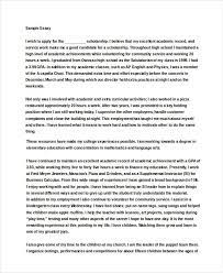 9+ Scholarship Essay Examples | Free & Premium Templates
