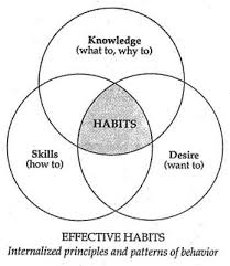Habit Lives In The Intersection Between Knowing What To Do And Why To Do It Developing The Skillset To Do It Highly Effective People Seven Habits 7 Habits