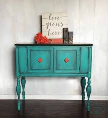 Patina Green Buffet Furniture Chalk Paint Dresser Painted Furniture