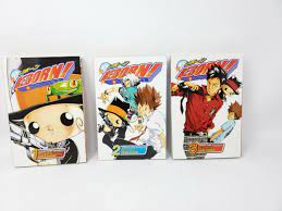 Lot of 3 Manga Reborn by Akira Amano Shonen Jump Graphic Novels Volumes 1 2  3 | eBay