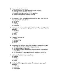 Business Letter Quiz 9 Multiple Choice Questions By Serena Pariser