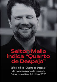 O ator @seltonmello fala sobre o impacto da obra de Carolina Maria de Jesus  durante entrevista à @anajulivros na Bienal do Livro de 2025. 📚 Uma fala  curta, mas necessária. #CarolinaMariaDeJesus ...