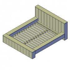 tweepersoonsbed bouwtekening type b klus tekeningen bed zelf maken bed maken bed tweepersoons