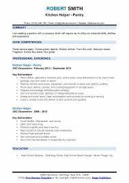 Cook helper job description template. Kitchen Helper Resume Samples Qwikresume