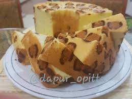 Resep Leopard Chiffon Cake Termasuk Tips Oleh Opitta Resep Kue Chiffon Resep Resep Makanan