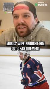 Matt Murley tells the story about how his wife brought him out of  retirement for his final season of hockey 😂 , Presented by ,  @duelbitsofficial