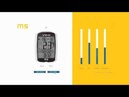 Vdo Cycleparts Bedienung M5 Youtube