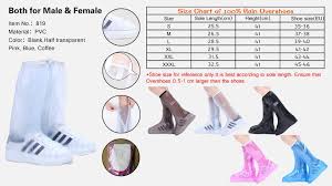 Reusable Waterproof Overshoes Long Shoe Covers Shoes